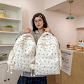 2025 new arrival: fresh & chic backpack - korean style minimalist women's school bag, large capacity lightweight backpack
