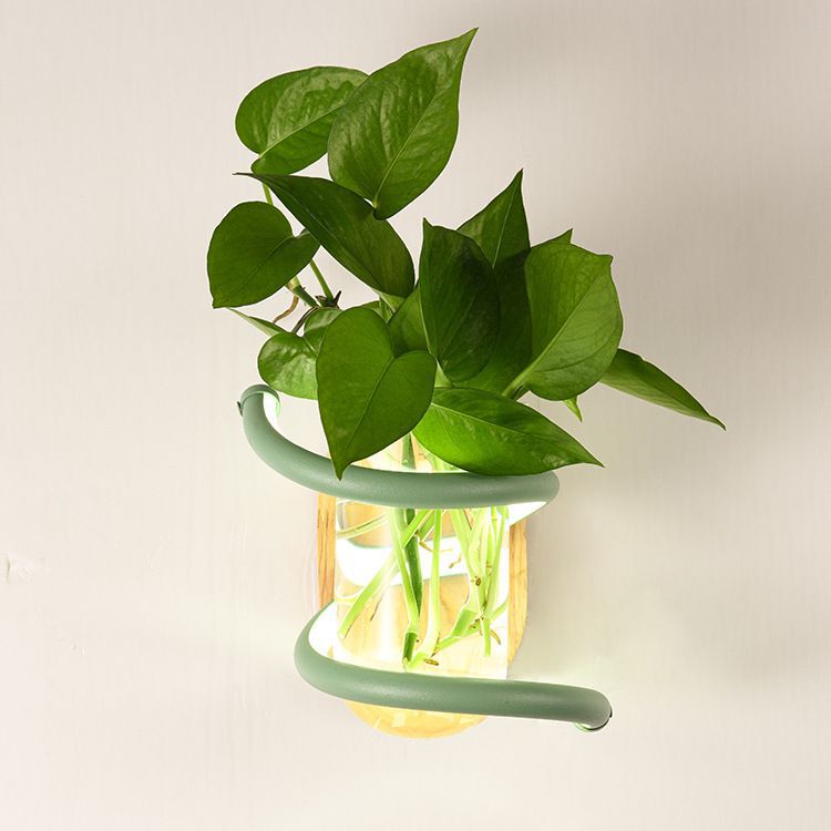 Wall lamp accessible luxurynew arrival bedroom bedside led lamp modern casual background wall wall lamp popular wooden art lamp