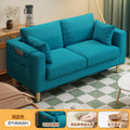 new arrival fabric sofa living room single tofu block casual modern rental room double small apartment sofa chair