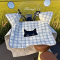 Blue princess - little black cat