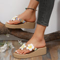 Export cross-border plus size women's slippers fashion african women's sandals slippers woman lady sandal