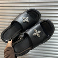 Thick sole thick heel slippers for women summer outwearthick sole shit feeling 2025new arrivalsummer popular beach sandals