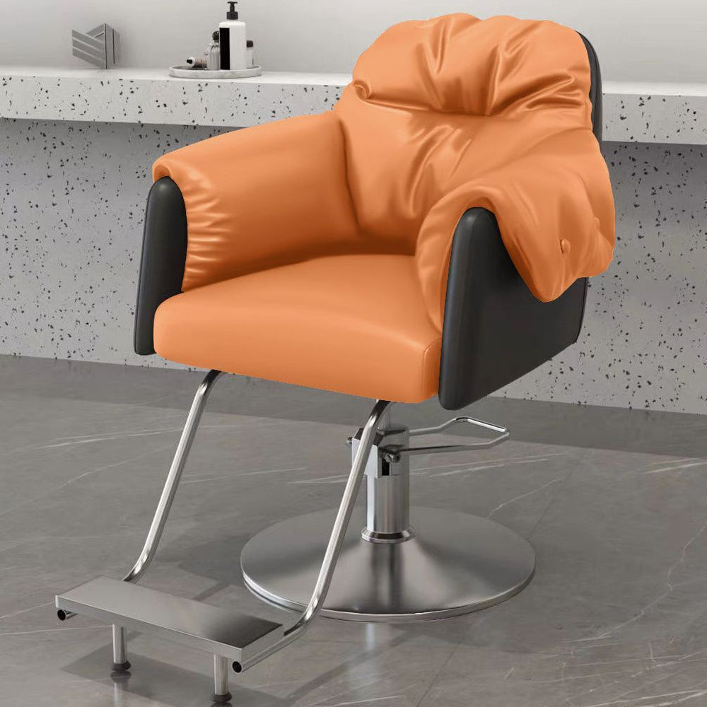 Hairdressing shop chair popular hair salon special classy hairdressing chair hairdressing shop seat hair cutting stool stainless steel hairdressing chair