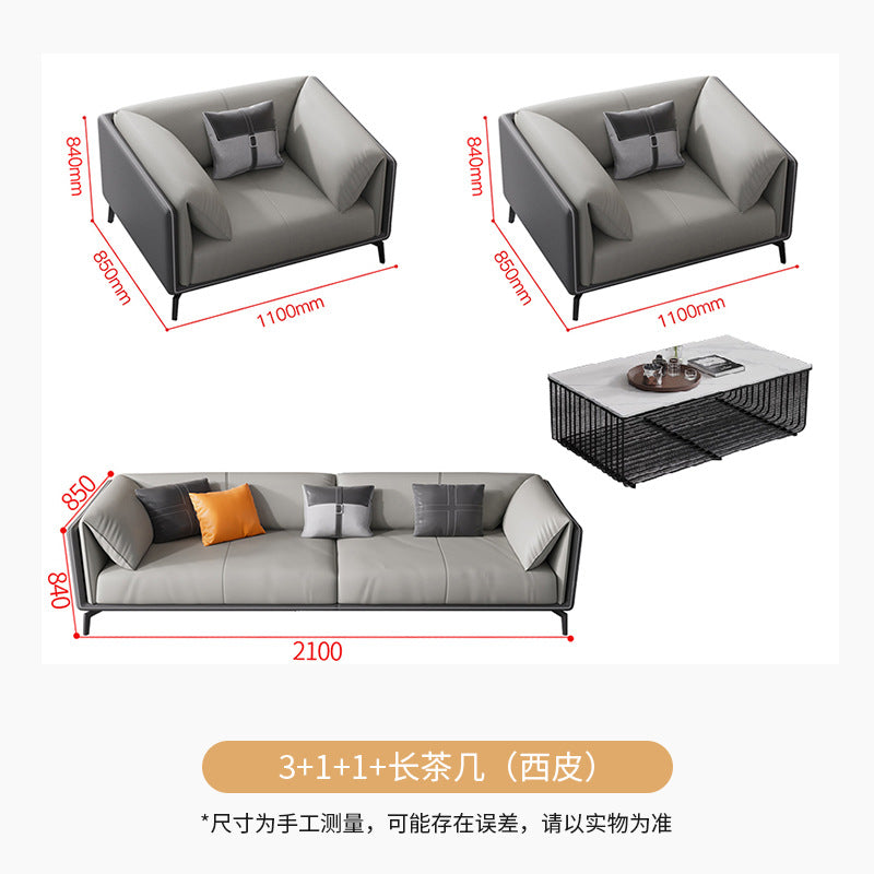 Saint li office sofa reception lounge office sofa executive meeting area minimalist negotiation sofa