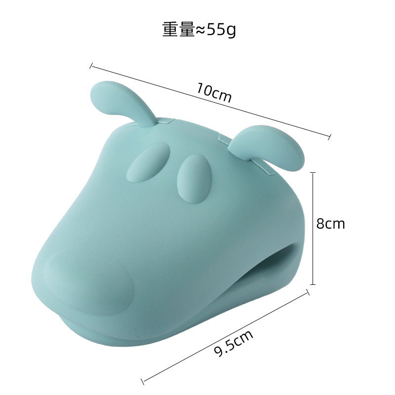 Silicone hand clip thickened high temperature resistant for home kitchen pot and dish clip microwave oven silicone pot ear clip baking dish clip