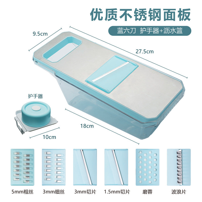 Potato shredding handy gadget grater multi-functional vegetable cutter kitchen for home thick shredded radish shredded vegetable cutter