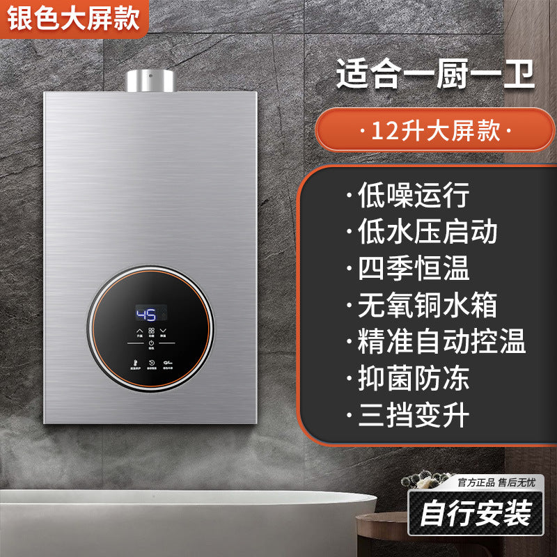 Wholesale royalstar natural gas gas water heater for home13l liquefied gas coal gas forced exhaust gas model 16 liters