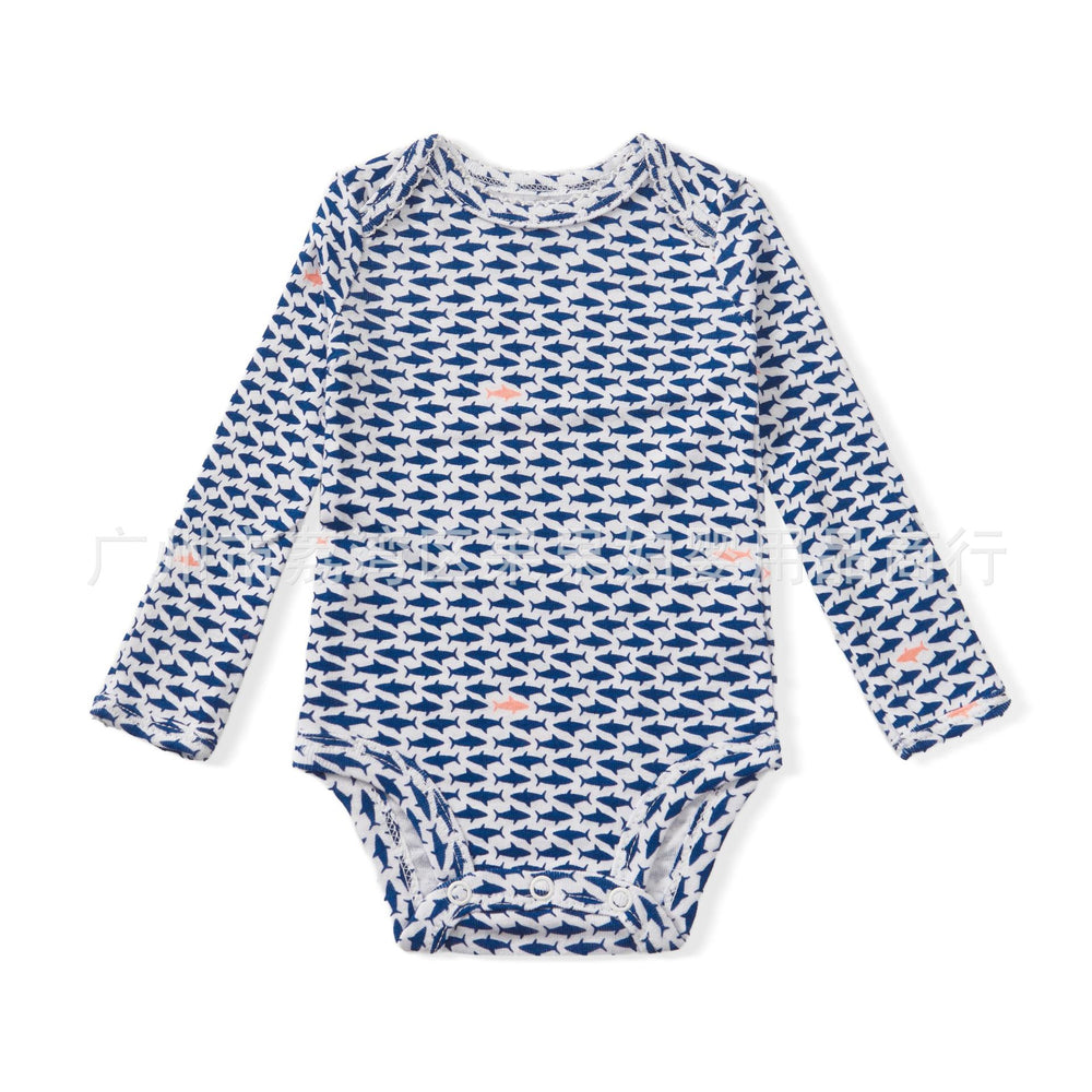 Baby class a long sleeves triangle khaki jumpsuit spring & fallpure cotton baby bag butt clothes for outing bottom rompersexport