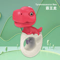 Red tyrannosaurus rex water gun - opp bag packaging