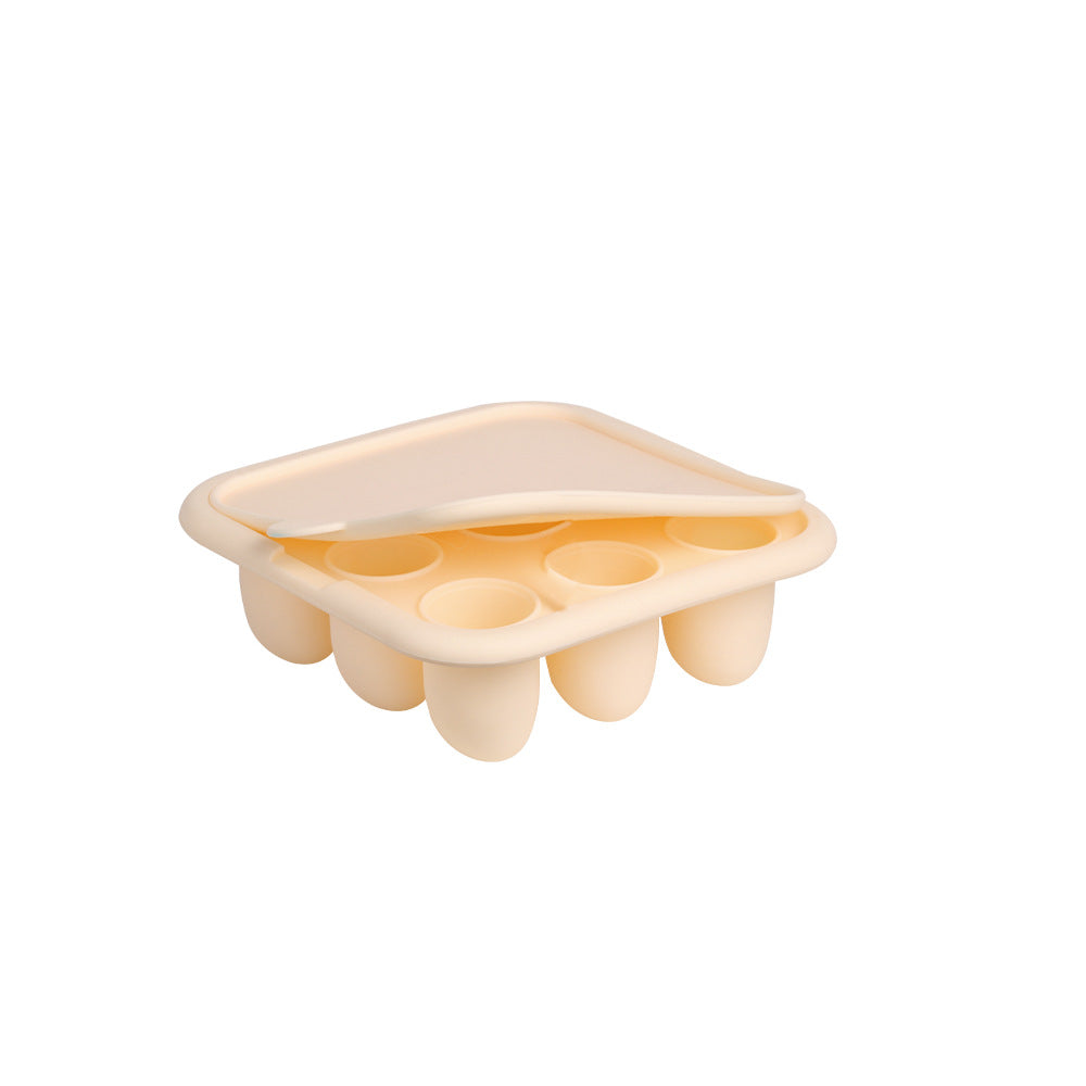 Dongguan manufacturer's new silicone bite Le bear complementary food baking mold baby fruit and vegetable bite Le complementary food device