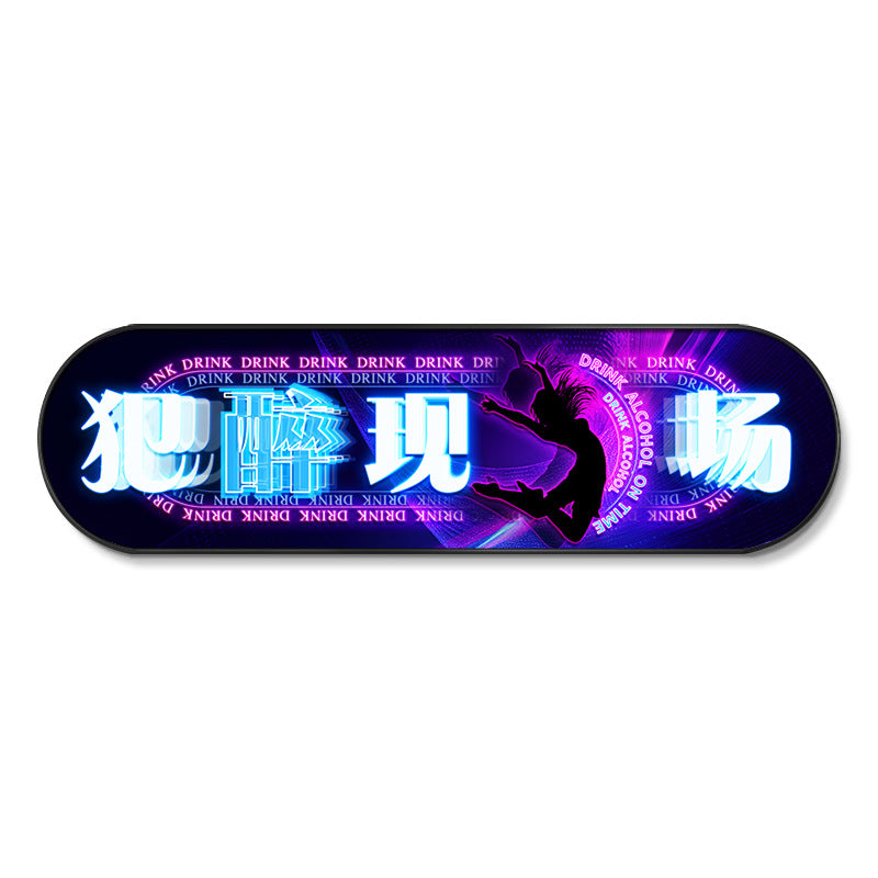 KTV room background wall lighting painting bar private room hanging painting leisure club theme decoration tavern mural