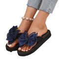 Bowknot women's summer 2024 new sweet plus size platform sandals with skirt - perfect for beach vacations and outdoor adventures