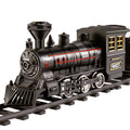 Electric train track car simulation retro steam train model kids high-speed rail toy boy's set gift