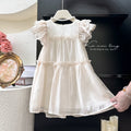 Girls' summer dress : lightweight, stylish, and cool - versatile chiffon dress for girls