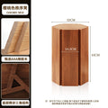 Solid wood stool for home stackable order stool thickened combination stool stacking stool side table round stool spare dining table high stool