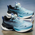 Men's youth sports shoes 2025 new winter collection: knob-lock running shoes, shock-absorbing casual shoes, breathable men's footwear