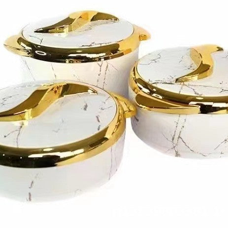 3pcs food warmersexport hot-selling set of insulated lunch boxes 1.5-2-2.5l insulated tableware