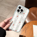 Suitable for iphone 17 korean ins style striped bunny strawberry mobile phone case apple 16 girly heart 15/14 anti-fall