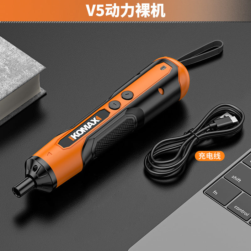 Electric screwdriver lithium battery rechargeable household small screwdriver mini handheld automatic screwdriver tool suit