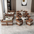 Business office club hotel lobby reception guest direct row sofa coffee table combination booth casual negotiation sofa