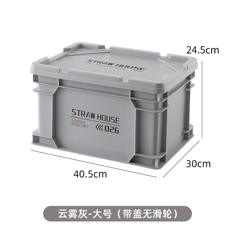 Household storage box Industrial wind turnover box Books, snacks, sundries, sorting box Outdoor camping Car storage box
