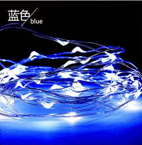 Cross-border small lanterns waterproof remote control battery box copper wire light string small lights christmas lights decorative led light wire string lights