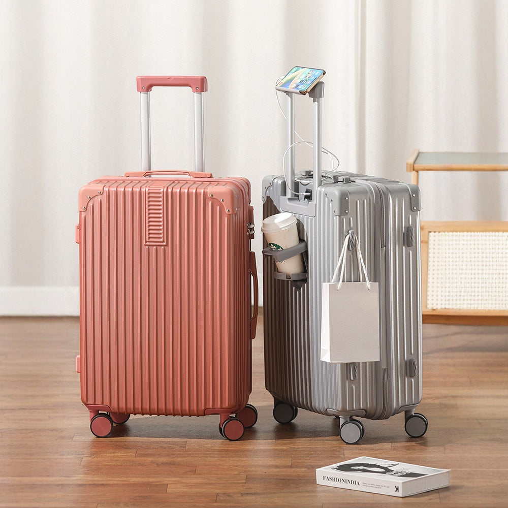 New multi-functional child and mother suitcase large-capacity men's and women's trolley case wear-resistant universal wheel suitcase password case