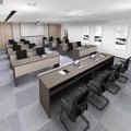 Saint-li conference room table and chair set, training table, student desk, bar table training table