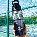 New arrival high-looking sports water cup large capacity bouncing straw cup student outdoor fitness anti-fall sports water cup
