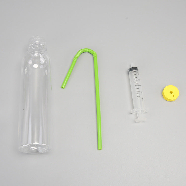 DIY fountain DIY fountain is how to form kindergarten children DIY puzzle science exploration small experiment