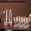 New chinoiserie gift box suit white wine glass wine set suit liquor glass glass wine jug small wine glass wine dispenser