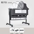 Baby crib newborn bed splicing large bed baby rocking bed bb children's bed cradle bed multifunctional movable foldable