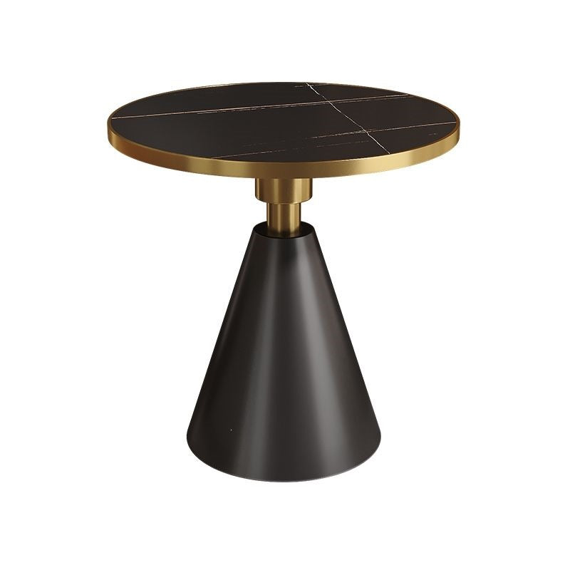 Accessible luxury slate coffee table small apartment modern casualfor home living room small round table classy club casual negotiation table