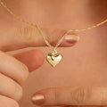 fashionfashioncasuallove pendant necklace new arrival women's clavicle chain casualelegantaccessible luxury necklace