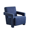 Designer ulder single sofa chair - artistic, comfortable fabric armchair for home living room - sturdy and durable