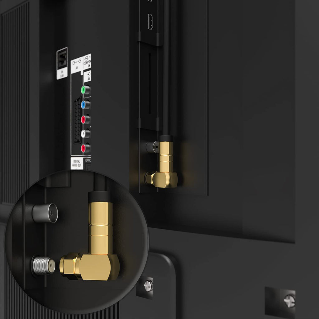 Cable CCTV TV set-top box high definition signal video cable imperial F-head satellite RF connection antenna