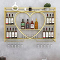 Bar wine rack hanging wall storage rack popular display rack liquor cabinet wine rack storage rack goblet