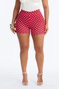 Red shorts