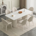 For homecasual black matte slate dining table and chair combination small apartment accessible luxuryfor home rental house dining table rectangular