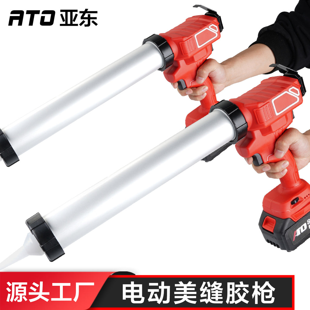 Dual power electric glass glue gun, structural glue gun, lithium battery glue machine, electric glass glue tool