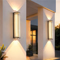 Up and down luminous outdoor wall lamp changhong glass waterproof courtyard gate side lights villa exterior wall