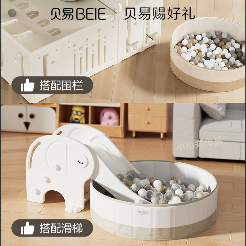 Beiyi baby ocean ball pool fence indoor baby odorless plastic ball color 7cm anti-swallow children's Bobo ball