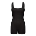 Amazon cross-border new jumpsuit women's sexy off-shoulder backless pure color jumpsuit tight fashionexport