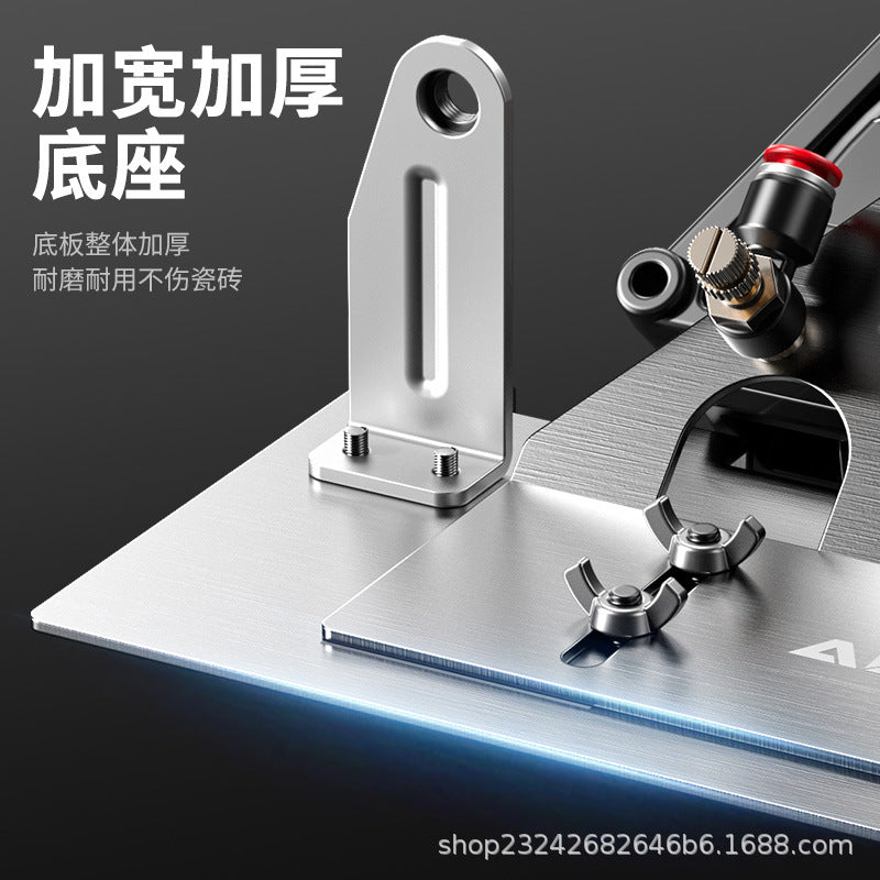 Angle grinder tile chamfering device portable 45 degree woodworking bricklayer universal cutting artifact portable chamfering device