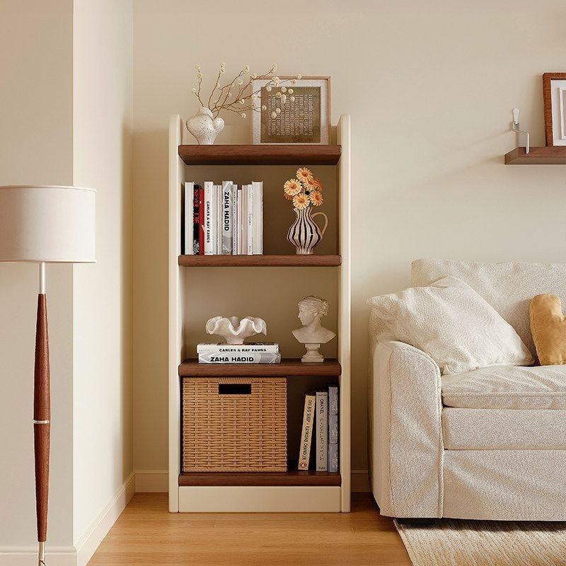 Wall-mounted freestanding bookcase & storage unit - kids' bookshelf, student home organizer, multi-tier storage cabinet