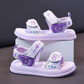 British dgkp girls' princess sandals, new  spring/summer fashion soft-soled kids' beach shoes, girls' sandals and slippers