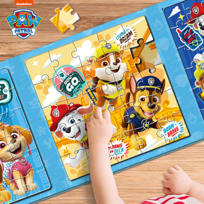 Paw patrol magnetic puzzle - early education & brain training toy for kids - magnetic toy for boys & girls - smart baby gift - creative gift