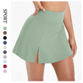 Spring/summer new cloud-feel high-waisted yoga skort - breathable mini skirt pants for running, fitness, anti-exposure workout, and tennis
