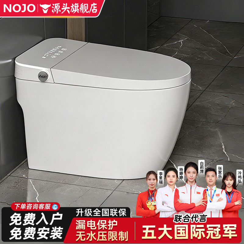 Source manufacturer fully automatic smart toilet light smart instant heating double water circuit constant temperature enlarged toilet household floor drain