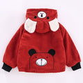 New arrival kidsoutwearkids style thickened windbreaker kids corduroy outwearfall and winter wear boys